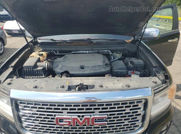 1GTG6EEN6H1191976 2017 GMC CANYON Black Widok komory silnika
