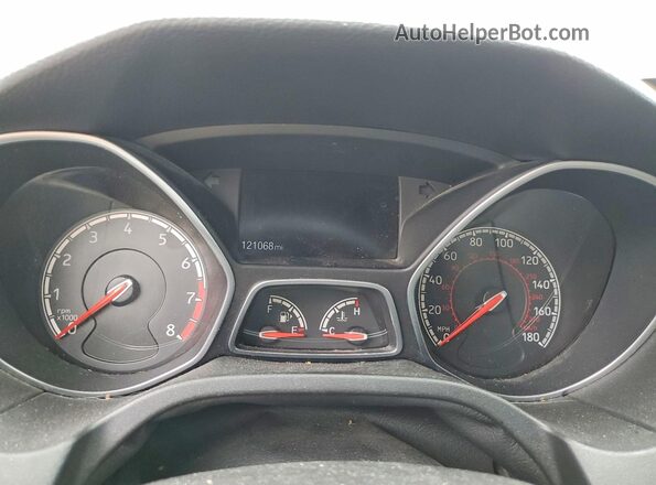 1FADP3L99GL371245 2016 FORD FOCUS Black Вид задніх сидінь