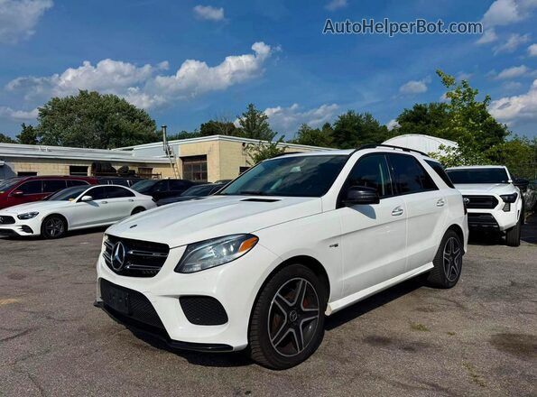 4JGDA6EB9JB005050 2018 MERCEDES-BENZ GLE White Задня права чверть