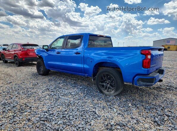 1GCPABEK6SZ327390 2025 CHEVROLET SILVERADO Blue Trasero derecho