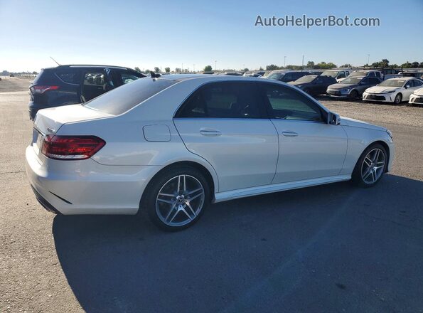 WDDHF6HBXGB254751 2016 MERCEDES-BENZ E White Առջևի աջ