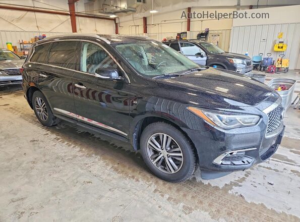 5N1DL0MM8KC565356 2019 INFINITI QX60 Black Widok z przodu