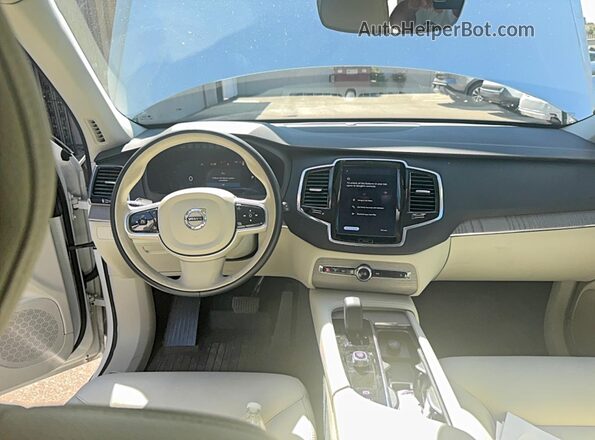 YV4H60PE4S1316384 2025 VOLVO XC90 Белый Вид задних сидений