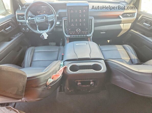 1GKS2JRL8SR332311 2025 GMC YUKON White Instrument cluster view
