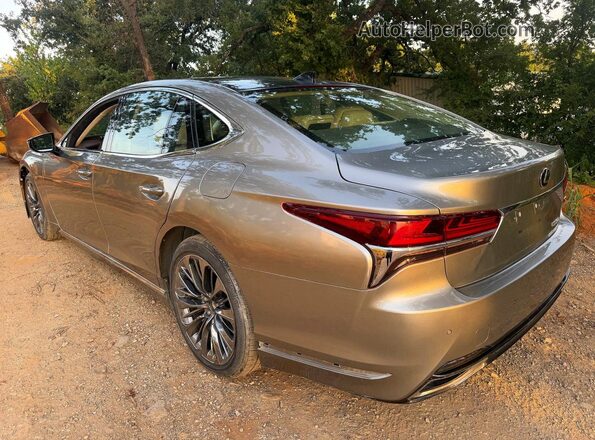 JTHB5LFF7J5003830 2018 LEXUS LS500 Серебряный Передняя правая четверть