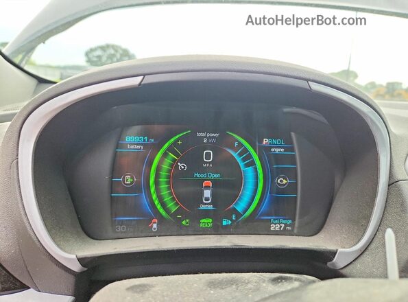 1G1RC6S56HU211985 2017 CHEVROLET VOLT Black Vista de los asientos traseros