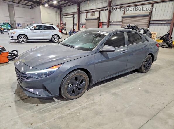 KMHLM4AJ6PU078250 2023 HYUNDAI ELANTRA Серый Задняя левая четверть