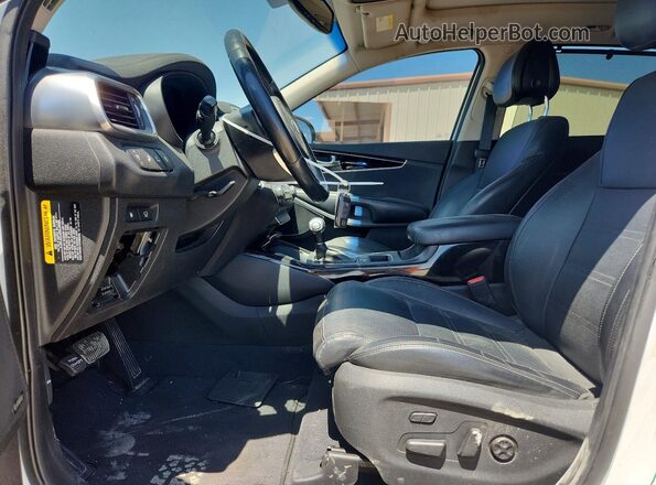 5XYPK4A58GG049476 2016 KIA SORENTO White Առջևի վահանակի տեսք