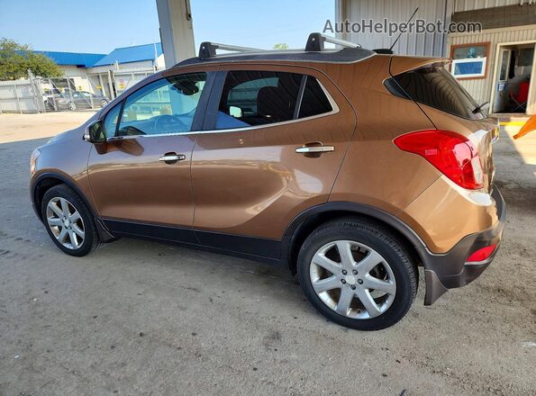 KL4CJHSBXGB644198 2016 BUICK ENCORE Коричневый Задняя правая четверть