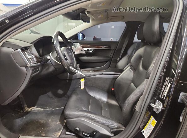 LVY102MKXJP056962 2018 VOLVO S90 Black Vista del salpicadero
