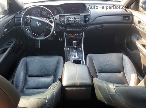 1HGCR2F10HA053030 2017 HONDA ACCORD Белый Вид щитка приборов