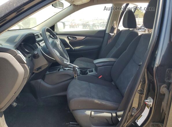 KNMAT2MV3GP627628 2016 NISSAN ROGUE Черный Вид панели приборов
