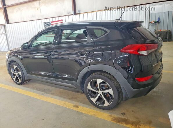 KM8J3CA24GU069334 2016 HYUNDAI TUCSON Black Задня права чверть