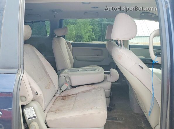 KNDMB5C15G6119506 2016 KIA SEDONA Blue Widok komory silnika