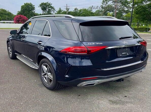 4JGFB4KBXLA209301 2020 MERCEDES-BENZ GLE Blue Передня права чверть