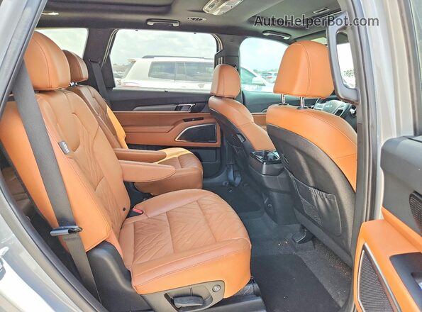 5XYP5DGC7PG369451 2023 KIA TELLURIDE Gray Vista del compartimento del motor