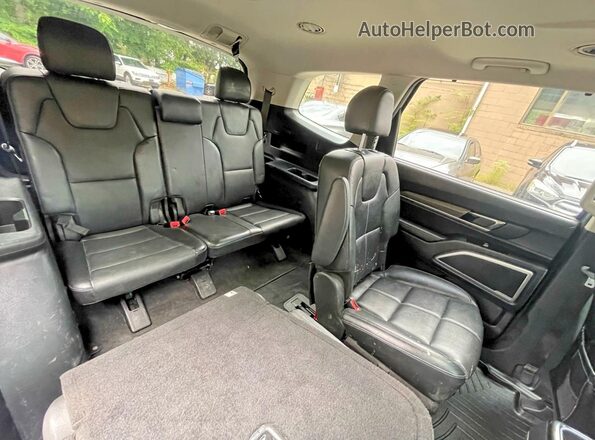 5XYP3DHC1LG053896 2020 KIA TELLURIDE Серебряный Вид задней части салона