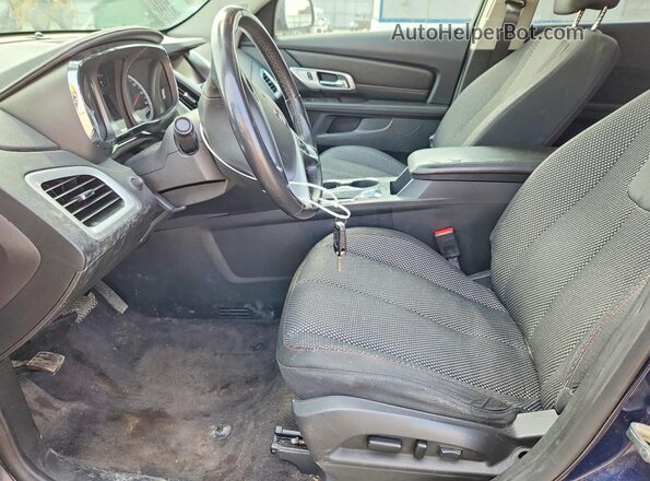2GKFLTE31G6207217 2016 GMC TERRAIN Blue წინა პანელის ხედი