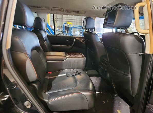 JN8AY2NF3H9300066 2017 NISSAN ARMADA Черный Вид подкапотного пространства