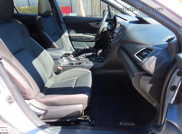 4S3GKAL65H3600781 2017 SUBARU IMPREZA Серебряный Вид сзади