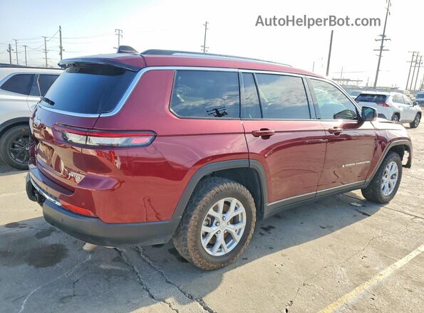 1C4RJKBG2P8753826 2023 JEEP GRAND Красный Передняя правая четверть