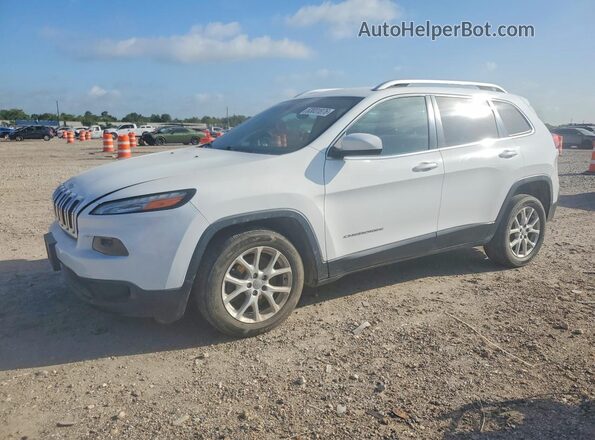 1C4PJLCB9JD539141 2018 JEEP CHEROKEE White Trasero izquierdo
