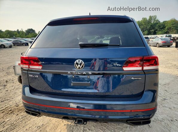 1V2SR2CA0PC544732 2023 VOLKSWAGEN ATLAS Синий Вид салона спереди