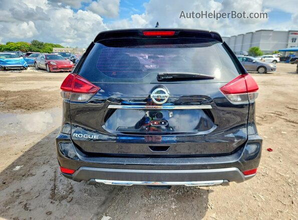 5N1AT2MT3JC803800 2018 NISSAN ROGUE Black Widok wnętrza z przodu