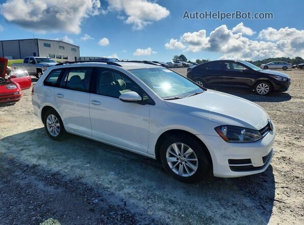 3VWC17AU6GM516050 2016 VOLKSWAGEN GOLF White Vista frontal