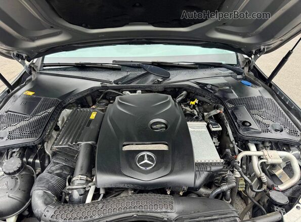 55SWF4KB8GU140662 2016 MERCEDES-BENZ C-CLASS Silver უკანა სავარძლების ხედი
