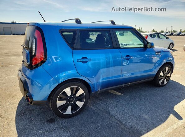 KNDJP3A5XG7387895 2016 KIA SOUL Blue Front right
