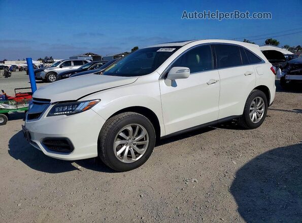 5J8TB3H56HL000346 2017 ACURA RDX White Задня ліва чверть