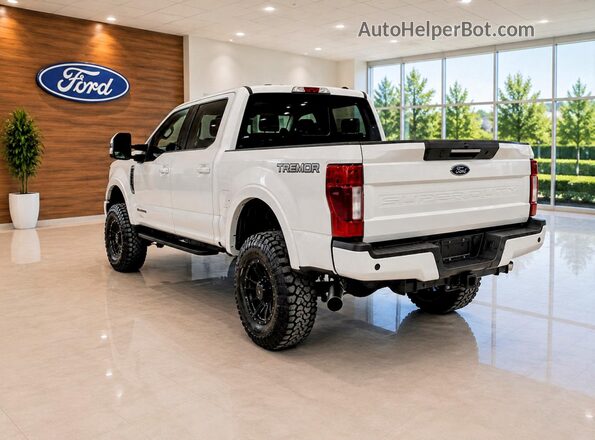 1FT8W2BT3MED19258 2021 FORD F250 White წინა მარჯვენა