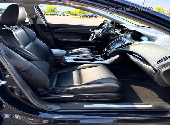 19UUB1F33KA000141 2019 ACURA TLX Black უკანა ხედი