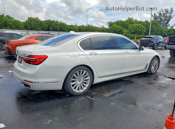 WBA7E2C51GG547862 2016 BMW 7 SERIES White Առջևի աջ