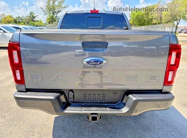 1FTER4FH3PLE15046 2023 FORD RANGER Gray Вид салону спереду