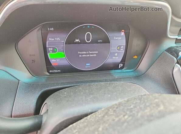 1G1FX6S06P4188864 2023 CHEVROLET BOLT Gray Widok tylnych siedzeń
