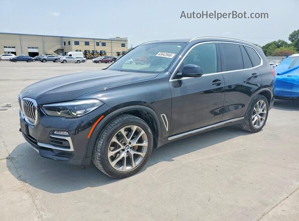5UXCR6C5XKLL21718 2019 BMW X5 Black Rear left