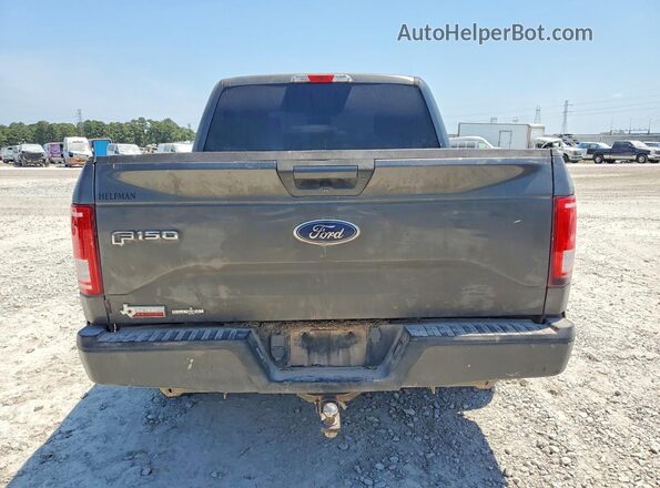 1FTEW1CP5GKD22148 2016 FORD F150 Gray Vista interior delantera