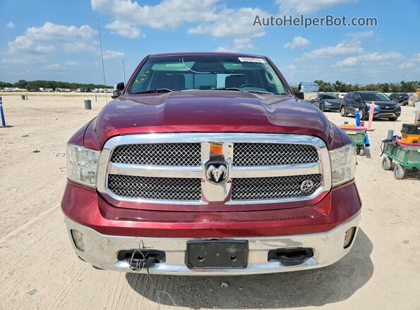 1C6RR6LT8KS586340 2019 RAM 1500 Red უკანა ხედი