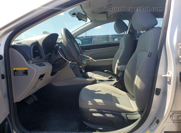 5NPD84LF3HH011364 2017 HYUNDAI ELANTRA Silver Widok deski rozdzielczej