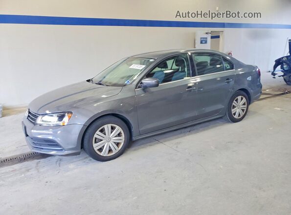 3VW2B7AJ4HM329423 2017 VOLKSWAGEN JETTA Серебряный Задняя левая четверть