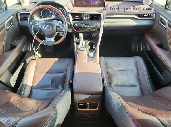 2T2ZZMCA2HC084957 2017 LEXUS RX Black Вид щитка приладів
