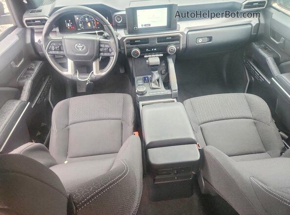 JTEVA5BR0S5038261 2025 TOYOTA 4RUNNER Black Սարքավորումների վահանակի տեսք