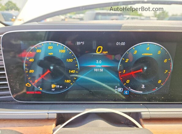 4JGFB4KB5LA216432 2020 MERCEDES-BENZ GLE White უკანა სავარძლების ხედი