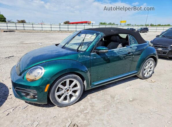 3VW5DAAT0JM502351 2018 VOLKSWAGEN BEETLE Green Tył lewy