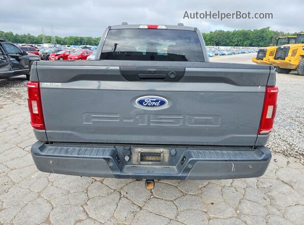 1FTFW1CD4MFD03489 2021 FORD F150 Gray Вид салону спереду