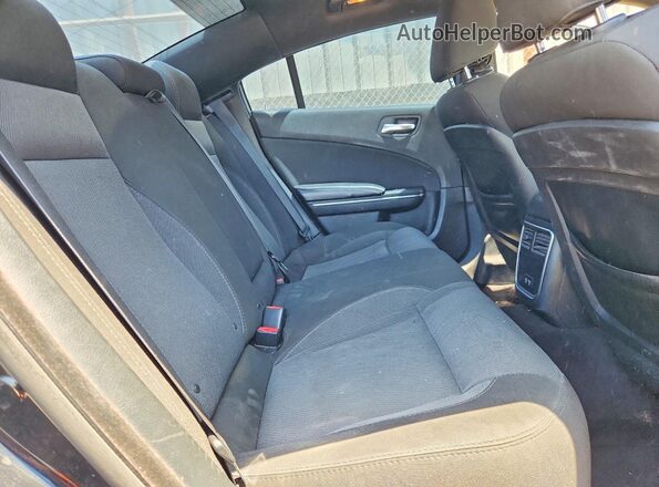 2C3CDXBG8JH115192 2018 DODGE CHARGER Черный Вид задней части салона