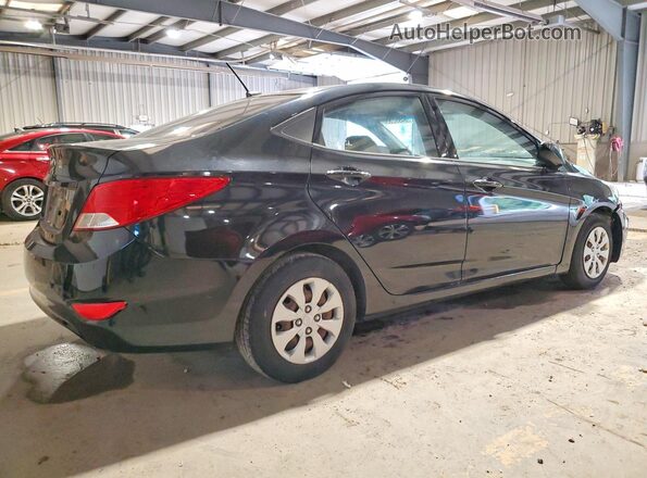 KMHCT4AE4GU977162 2016 HYUNDAI ACCENT Black წინა მარჯვენა