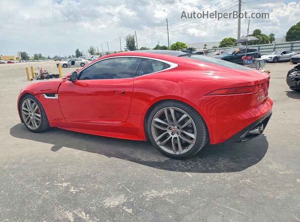 SAJWJ6DL5HMK38043 2017 JAGUAR F-TYPE Red Tył prawy